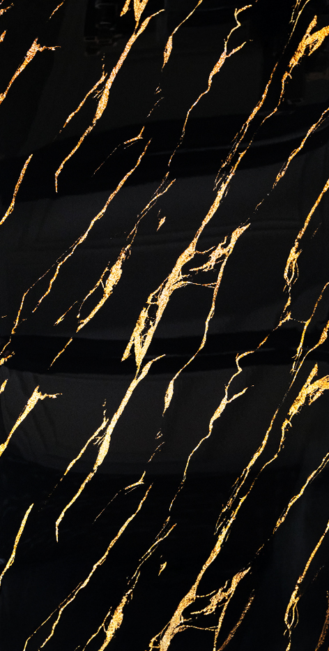 SİYAH GOLD MERMER  DESENLİ PVC PANEL 