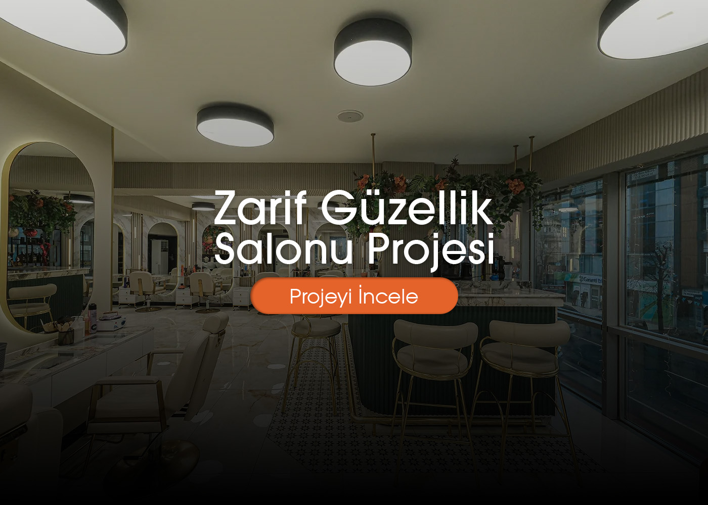 Zarif Güzellik Salonu Projesi